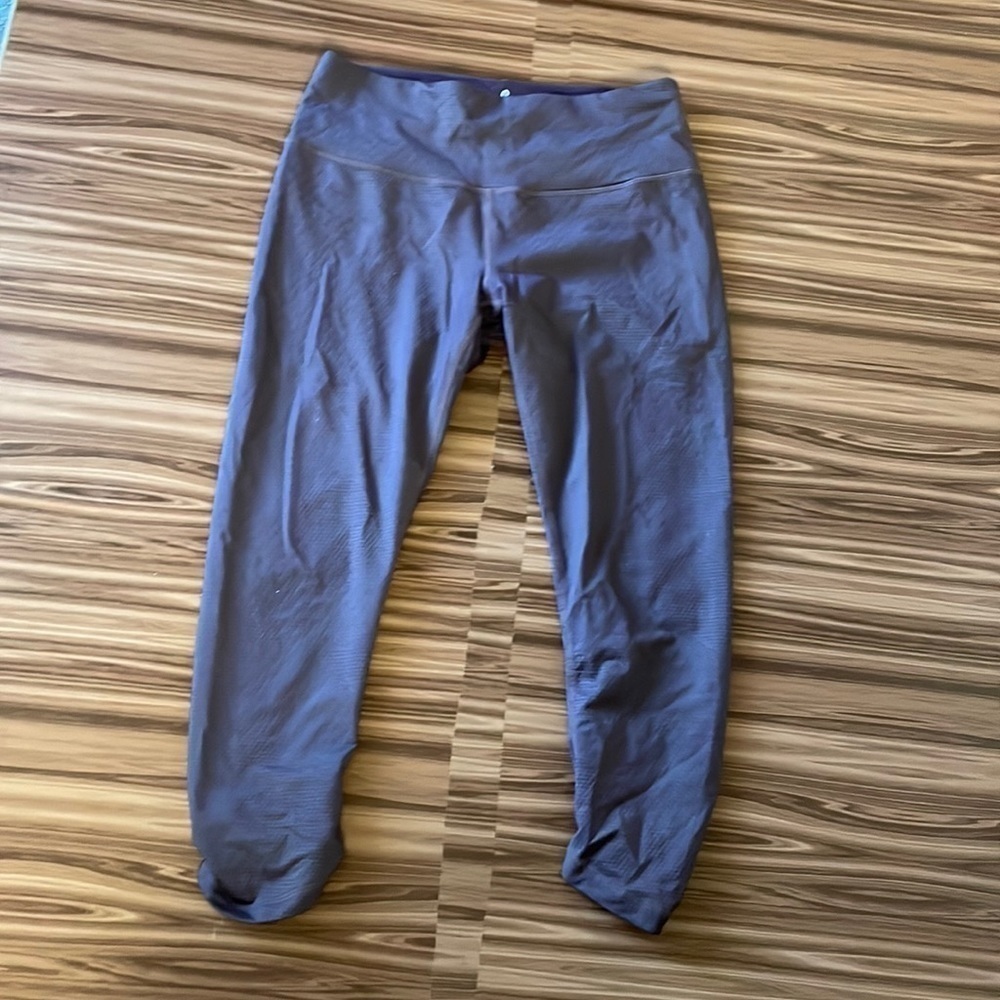 PRANA Nylon Blend Cropped Leggings Size Medium